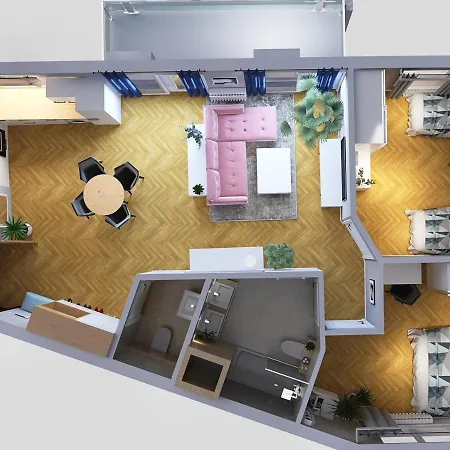 Apartman Letnica Baltic Bay & Parking By Downtown