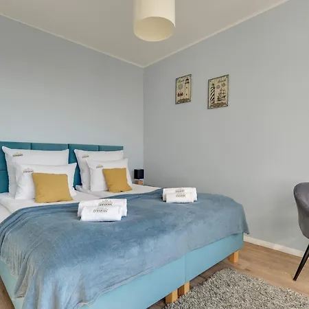 Letnica Baltic Bay & Parking By Downtown * Gdańsk
